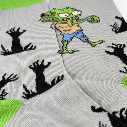 Zombie Socks from the Sock Panda (Adult Small - Shoe Sizes 2-5) ZombieSm