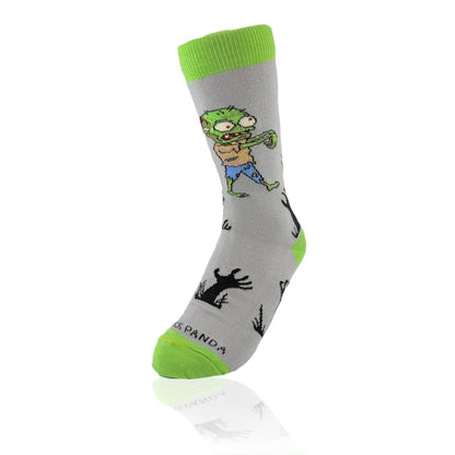 Zombie Socks from the Sock Panda (Adult Small - Shoe Sizes 2-5) ZombieSm