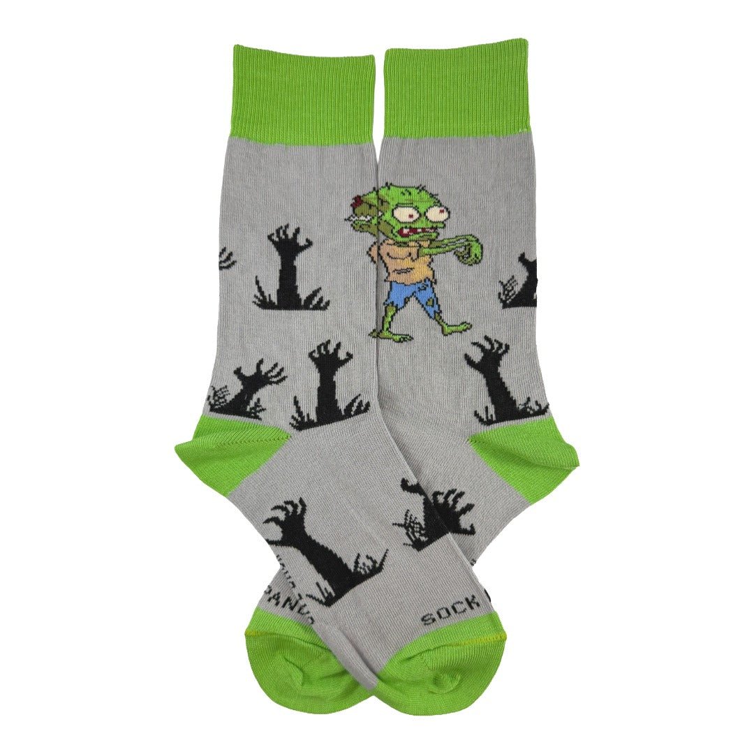 Zombie Socks from the Sock Panda (Adult Small - Shoe Sizes 2-5) ZombieSm