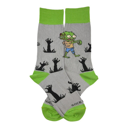 Zombie Socks from the Sock Panda (Adult Small - Shoe Sizes 2-5) ZombieSm