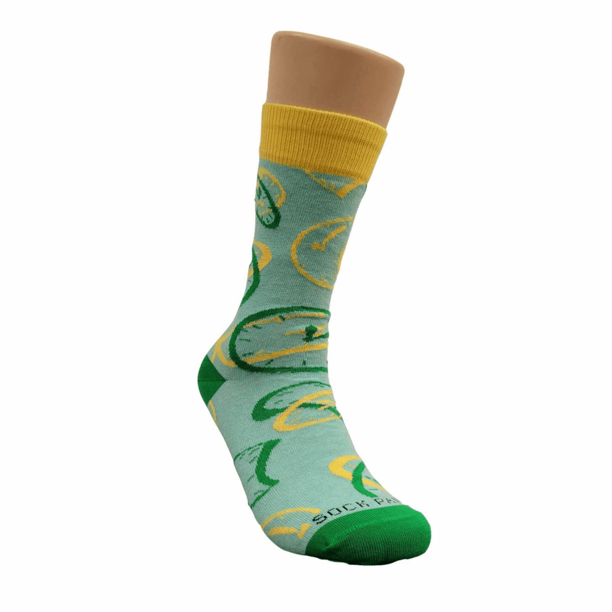 A Stitch in Time Socks from the Sock Panda (Adult Small - Shoe Sizes 2 - 5)
