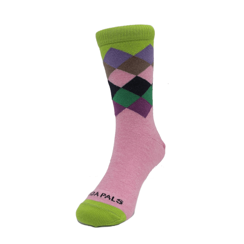Argyle Socks for Kids from the Sock Panda (Ages 5 - 7)
