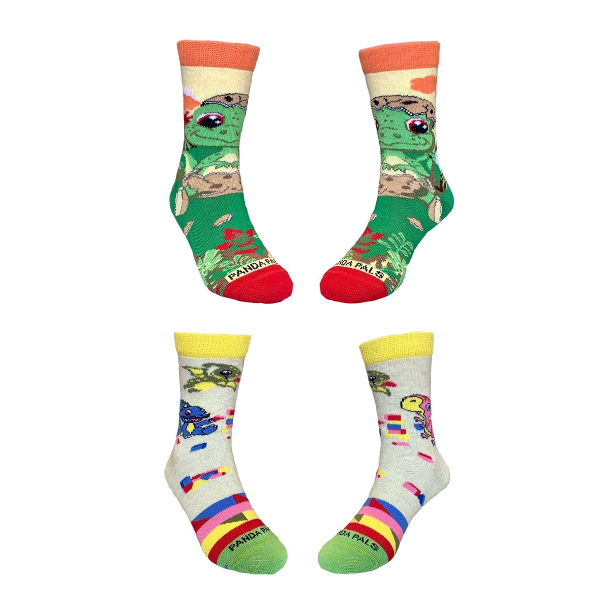 Baby Dinosaurs Socks (Set of Two) (Ages 3 - 7)