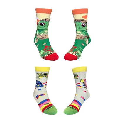 Baby Dinosaurs Socks (Set of Two) (Ages 3 - 7)