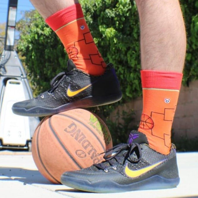 Basketball Madness Bracketology Socks - Limited Edition
