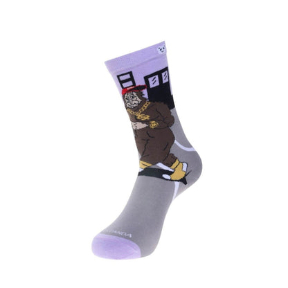 Big Foot Goes Hollywood Socks (Adult Medium - Women's Shoe Sizes 5 - 10)