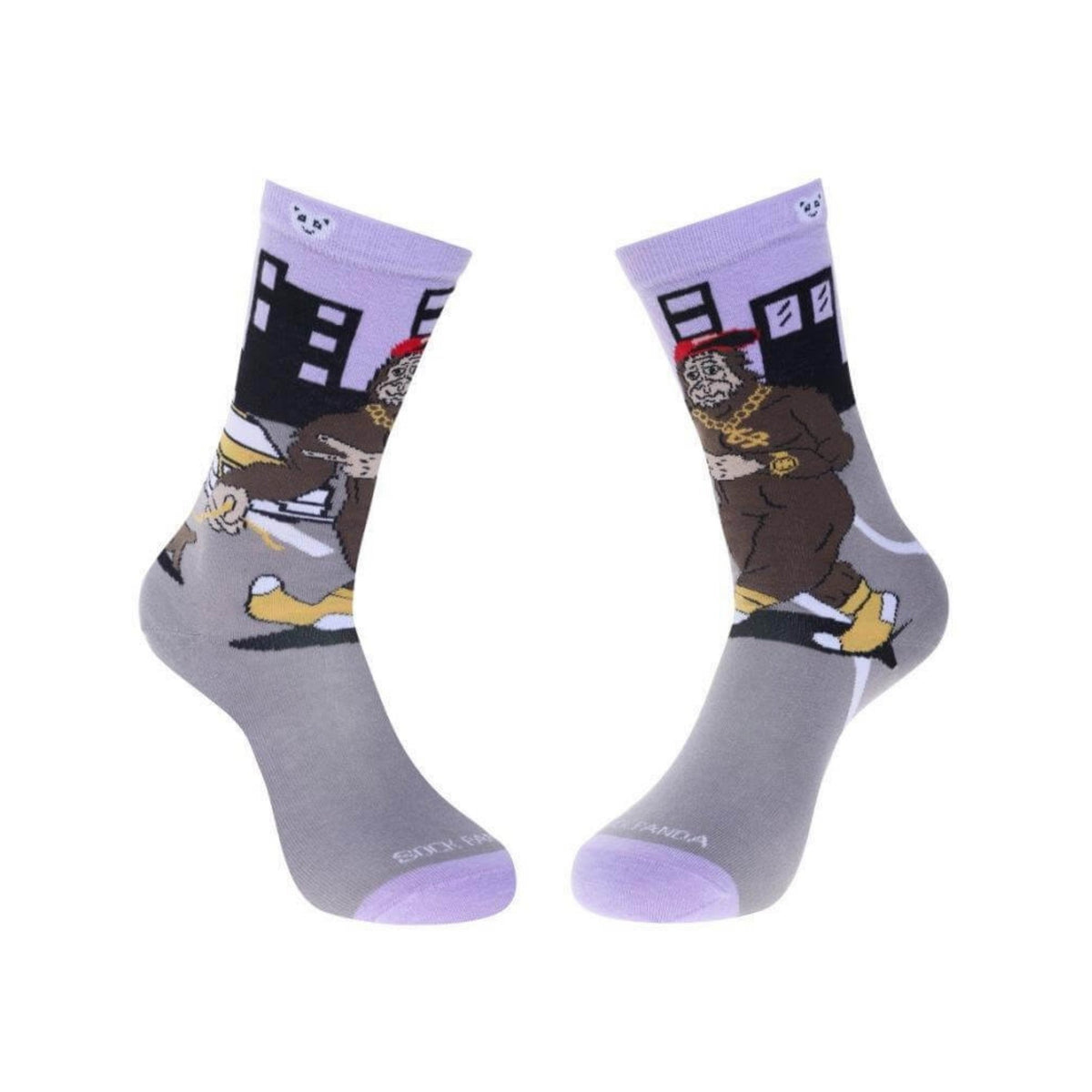 Big Foot Goes Hollywood Socks (Adult Medium - Women's Shoe Sizes 5 - 10)