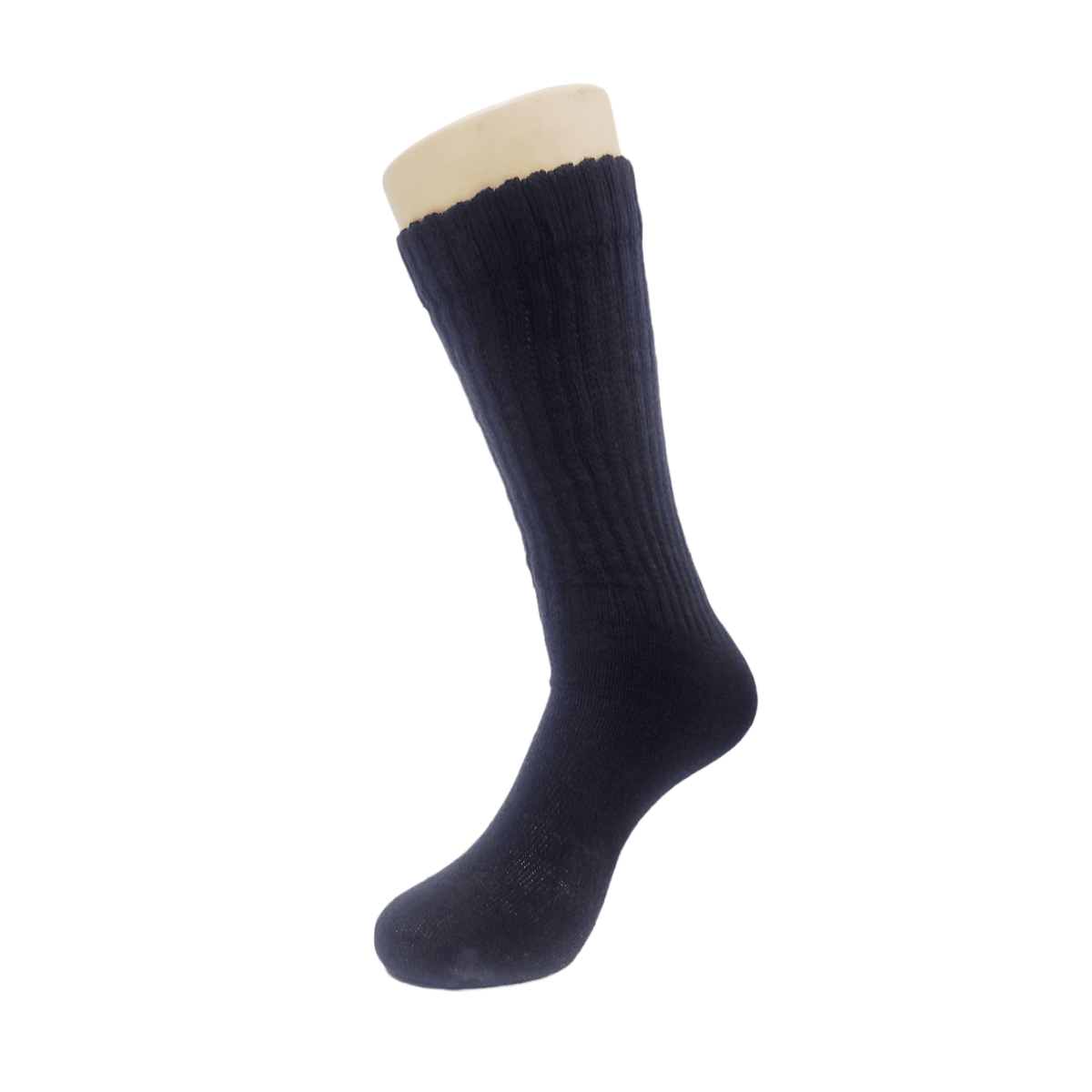 Black Slouch Socks (Adult Medium - Women's Shoe Sizes 5 - 10)