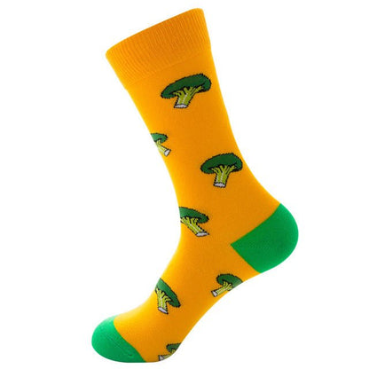 Broccoli Patterned Socks from the Sock Panda (Adult Medium - Women's Shoe Sizes 5 - 10)