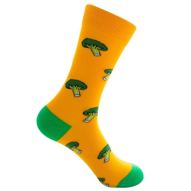 Broccoli Patterned Socks from the Sock Panda (Adult Medium - Women's Shoe Sizes 5 - 10)