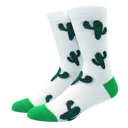 Cactus Pattern Socks from the Sock Panda (Adult Medium - Women's Shoe Sizes 5 - 10)