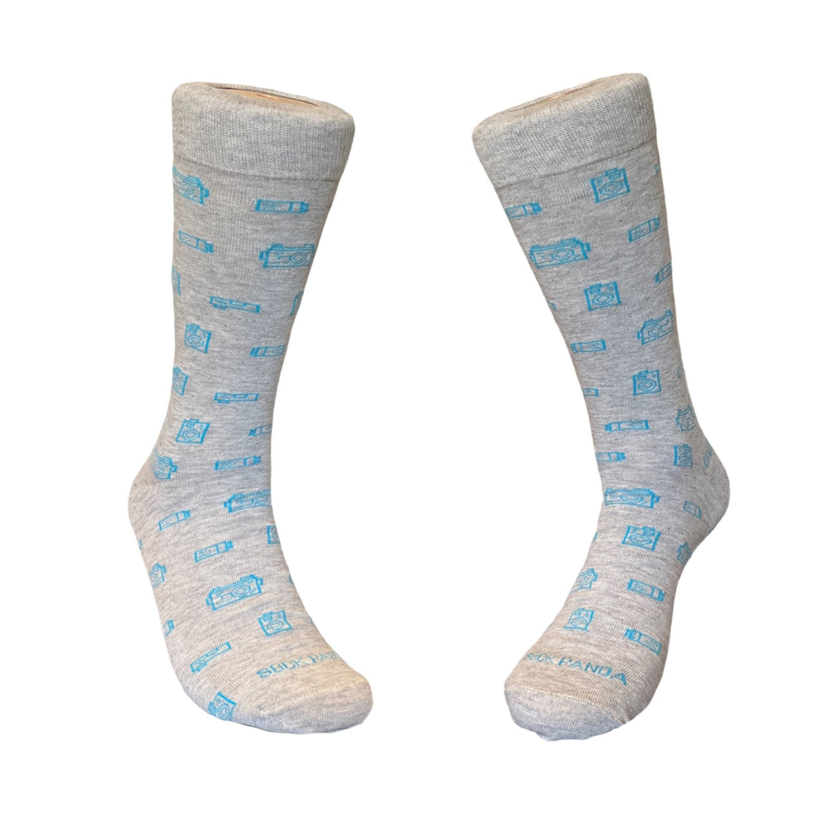 Camera Patterned Socks from the Sock Panda (Adult Large - Men's Shoe Sizes 8 - 12)
