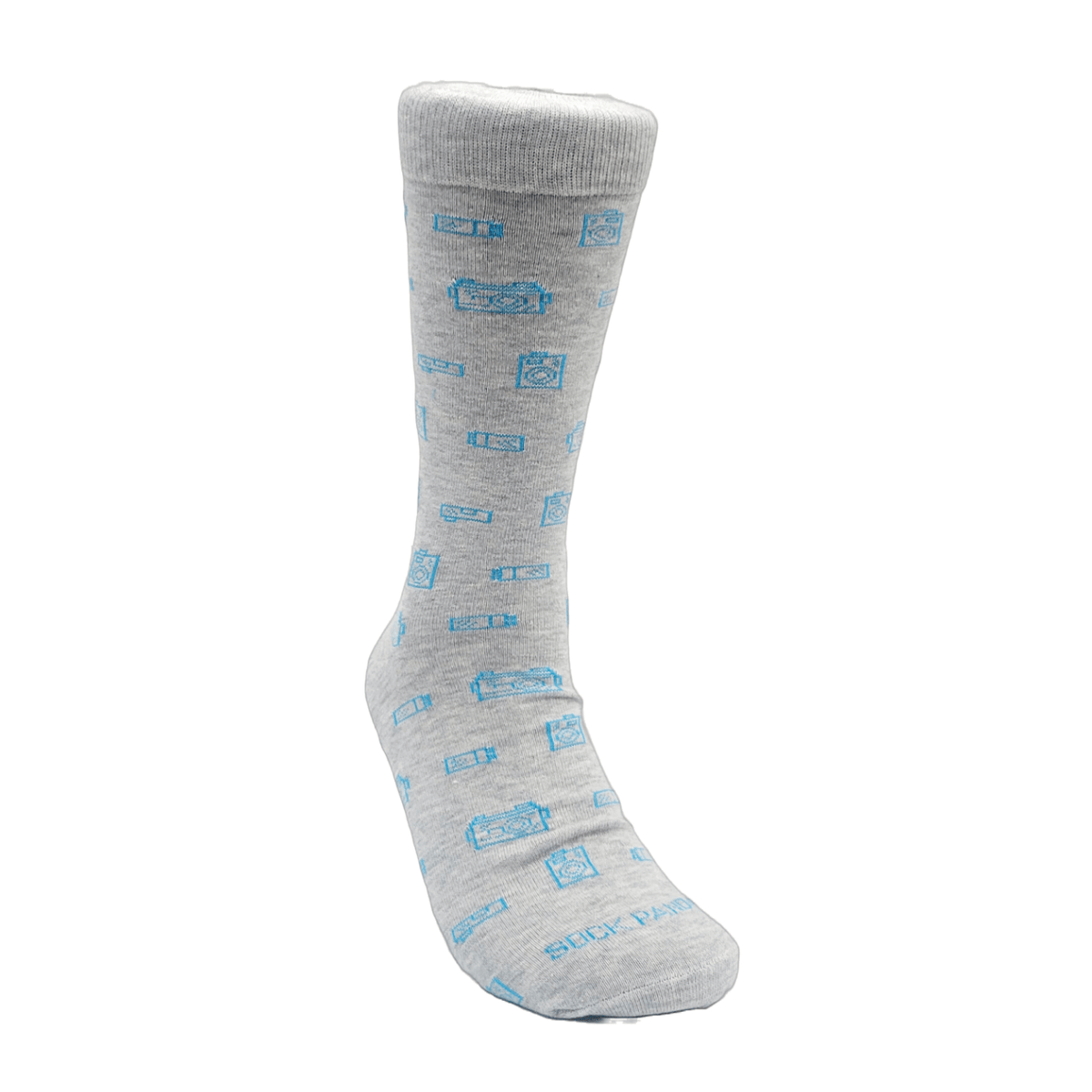 Camera Patterned Socks from the Sock Panda (Adult Large - Men's Shoe Sizes 8 - 12)