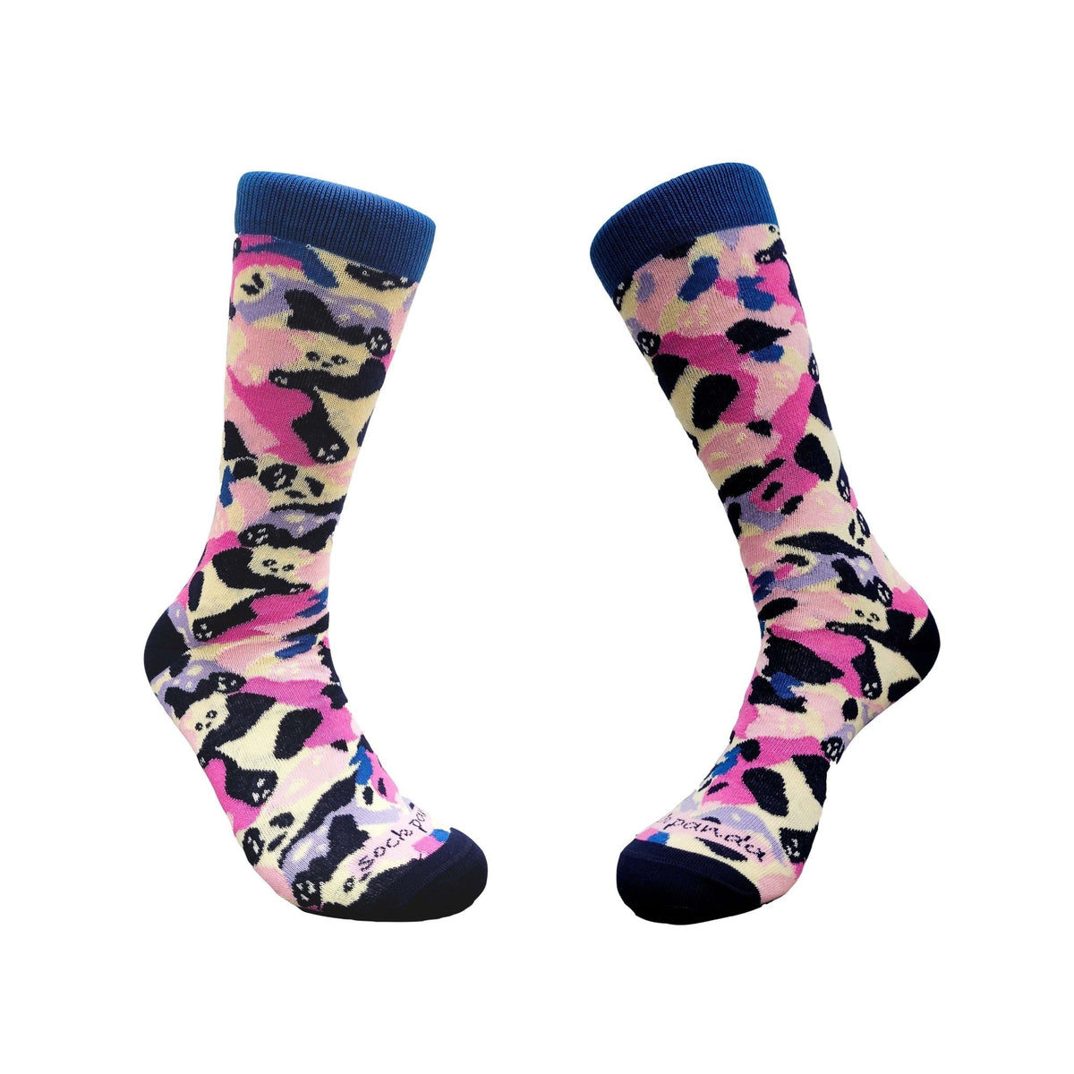 Camouflage Panda Socks from the Sock Panda (Adult Medium - Women's Shoe Sizes 5 - 10)