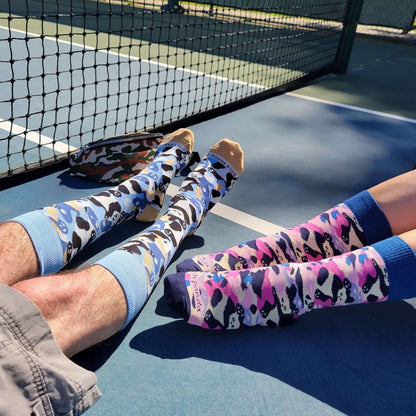 Camouflage Panda Socks from the Sock Panda (Adult Medium - Women's Shoe Sizes 5 - 10)