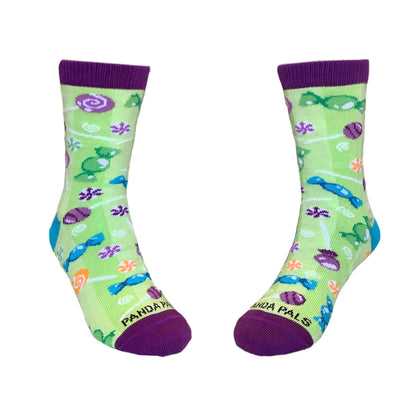 Candy Party Socks (Ages 3 - 7) from the Sock Panda