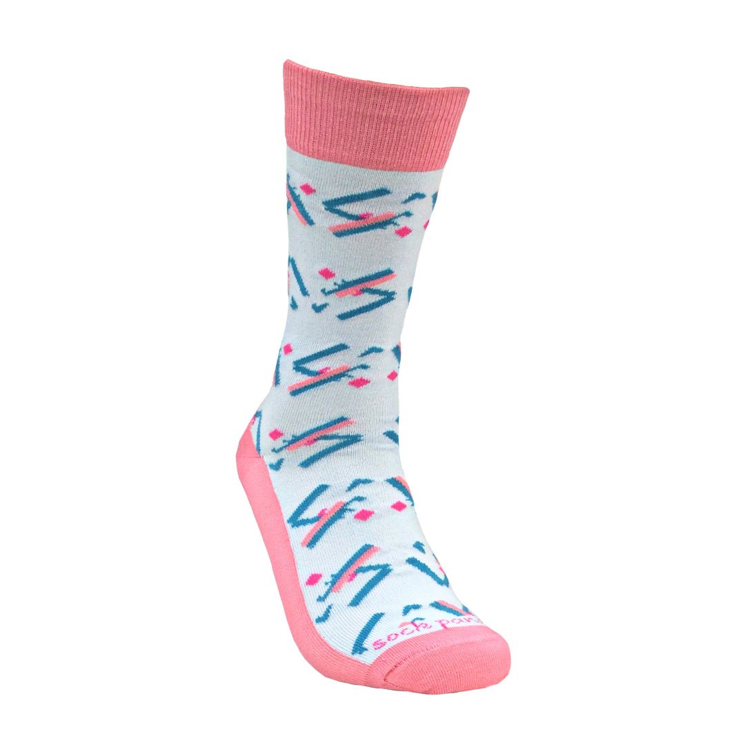 Confetti Pattern Socks for Women Socks from the Sock Panda
