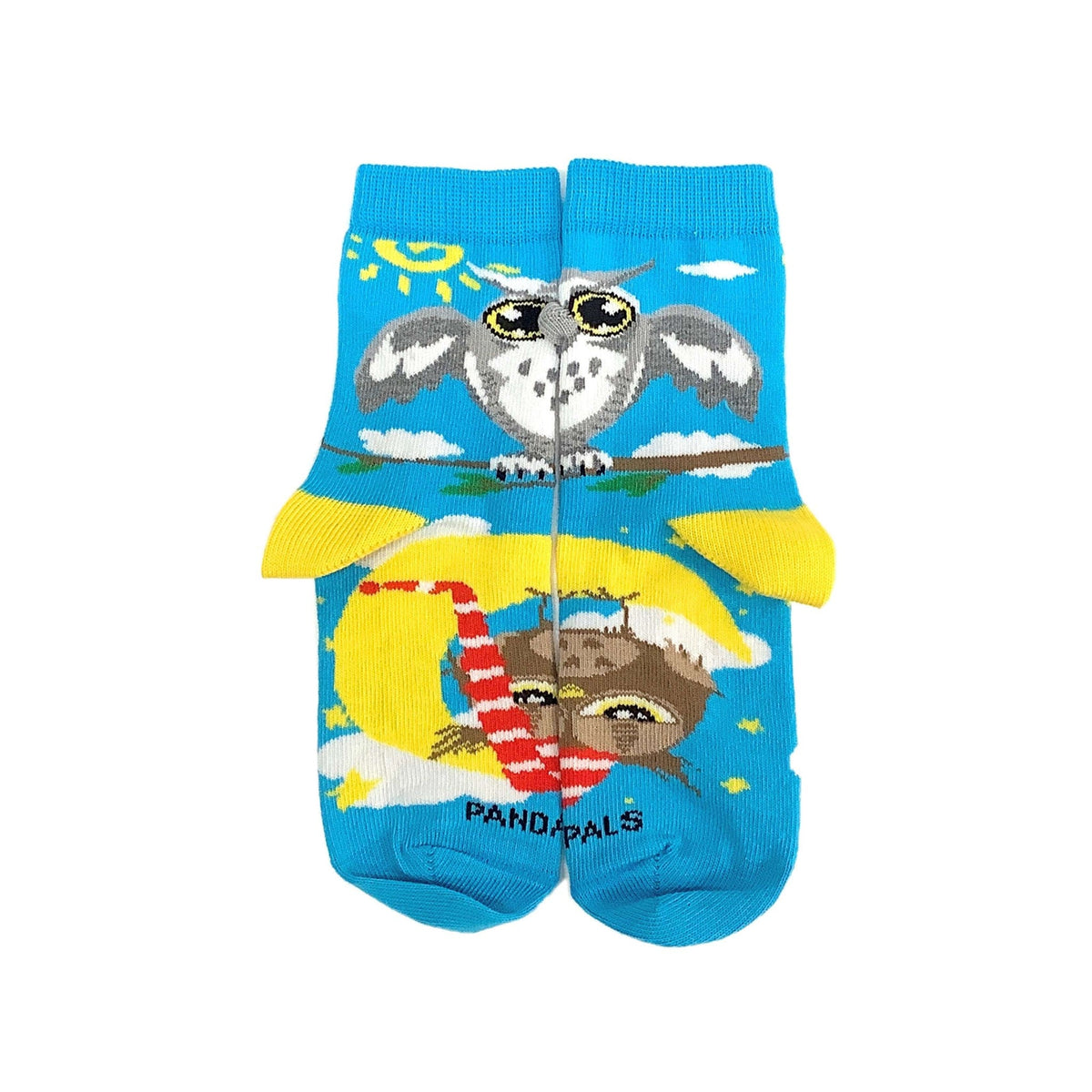 Day and Night Owls Socks (Ages 3 - 7) from the Sock Panda