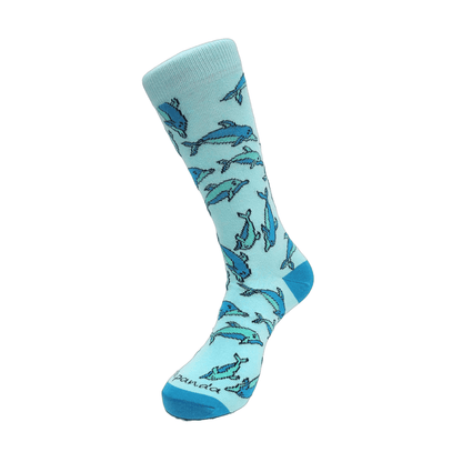 Dolphin Pattern Socks from the Sock Panda (Adult Medium - Women's Shoe Sizes 5 - 10)