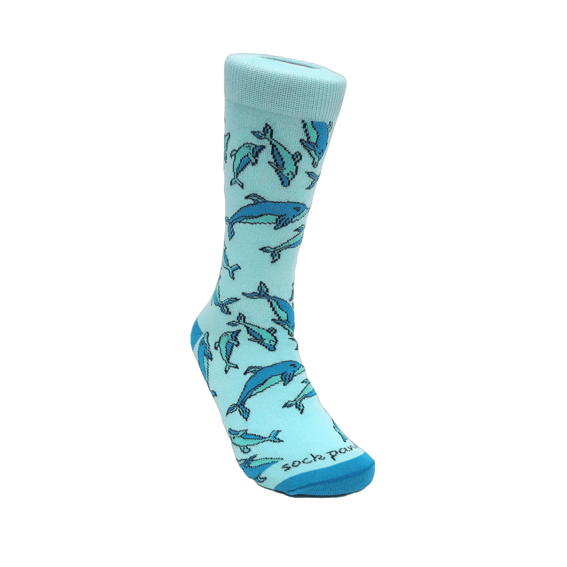 Dolphin Pattern Socks from the Sock Panda (Adult Medium - Women's Shoe Sizes 5 - 10)