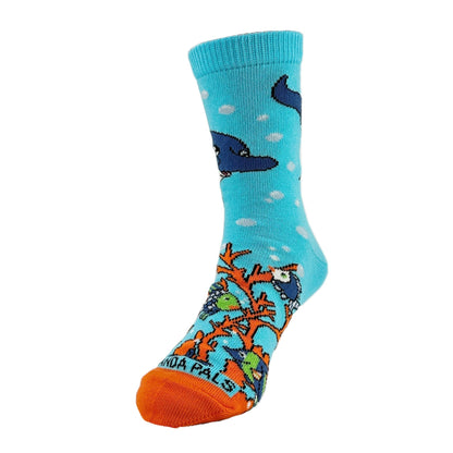 Dolphins in the Ocean Socks from the Sock Panda (Ages 3 - 7)