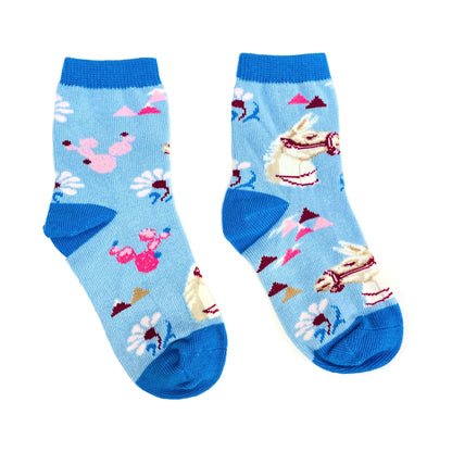 Dreamy White Horse Kids Socks (Ages 1 - 2)