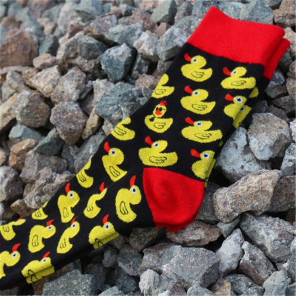 Duck Pattern Socks from the Sock Panda (Adult Medium - Women's Shoe Sizes 5 - 10)