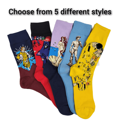 Famous Art Socks the Sock Panda