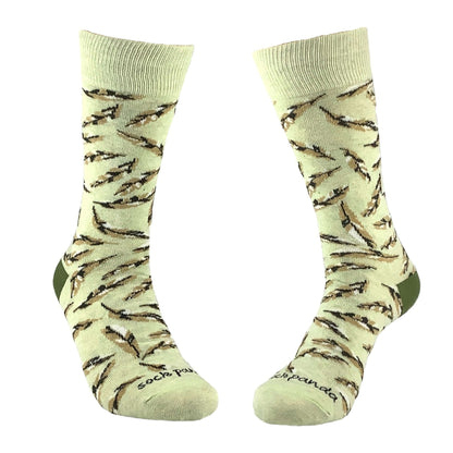 Feather Pattern Socks from the Sock Panda (Adult Medium - Women's Shoe Sizes 5 - 10)
