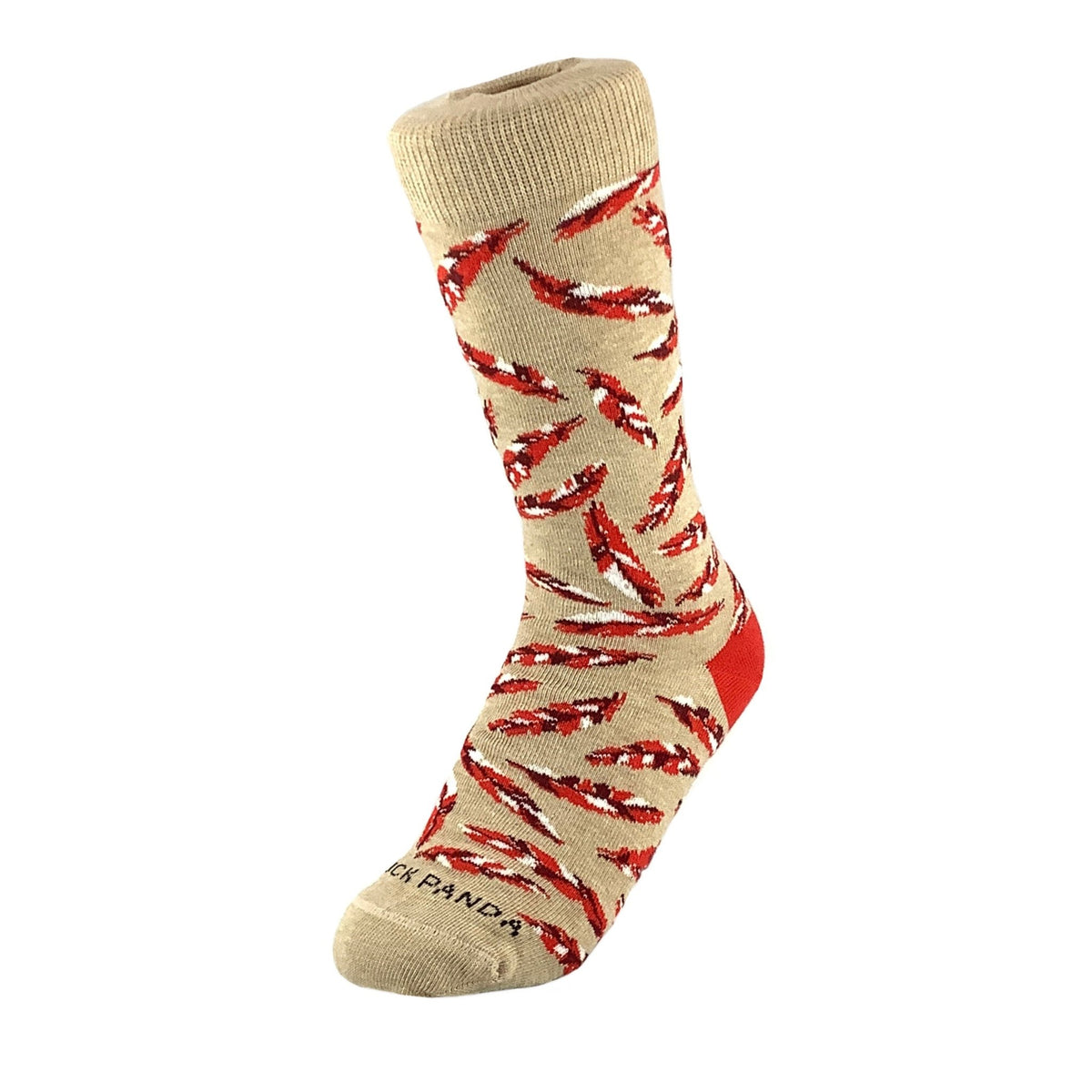 Feather Pattern Socks from the Sock Panda (Adult Small - Shoe Sizes 2 - 5)