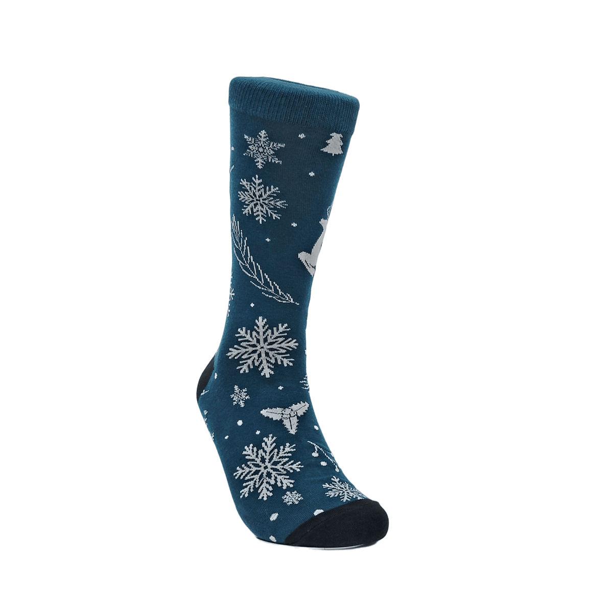 Frolicking Reindeer Socks from the Sock Panda (Adult Large - Men's Shoe Sizes 8 - 12)