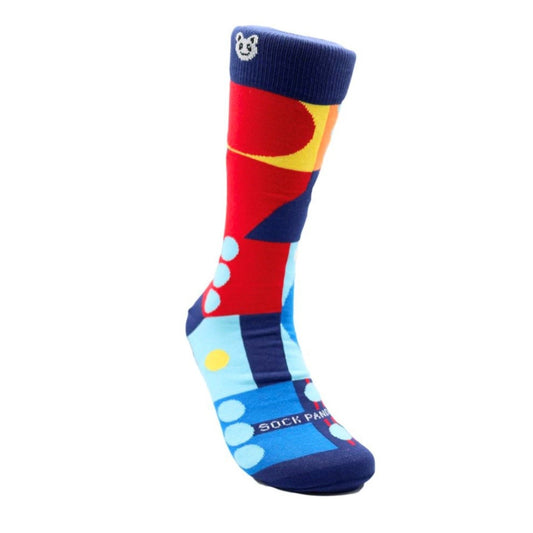 Fun Abstract Geometric Pattern Socks from the Sock Panda (Adult Large - Men's Shoe Sizes 8 - 12)