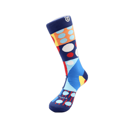 Fun Abstract Geometric Pattern Socks from the Sock Panda (Adult Large - Men's Shoe Sizes 8 - 12)