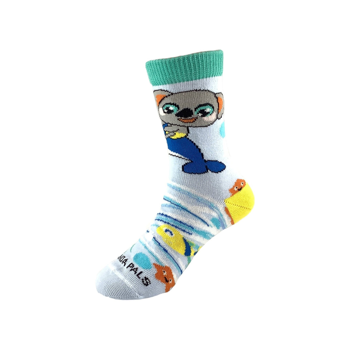 Fun Koala on a Dolphin Socks from the Sock Panda (Ages 3 - 7)