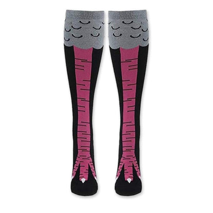 Funny Chicken Leg Socks (Knee High)