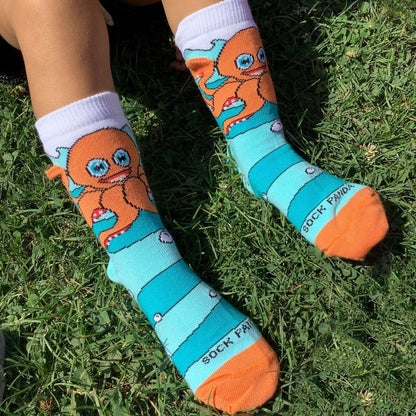 Happy Octopus Socks (Ages 0 - 7) from the Sock Panda