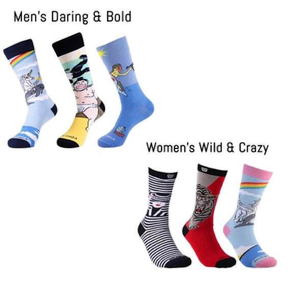 (Hers and His Sized or They) Mixed Sock Subscription