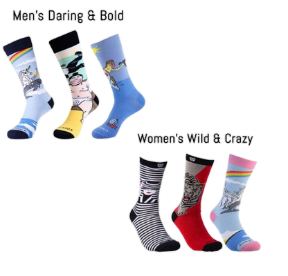 (Hers and His Sized or They) Mixed Sock Subscription