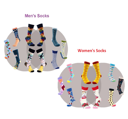 (Hers and His Sized or They) Mixed Sock Subscription