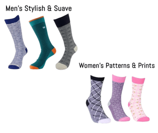 (Hers and His Sized or They) Mixed Sock Subscription