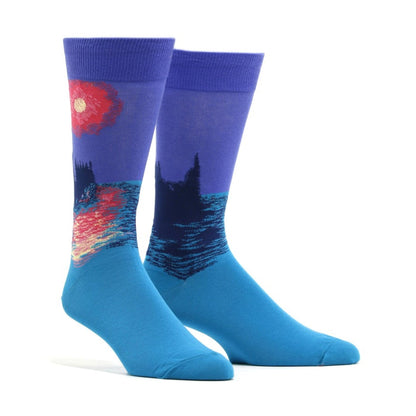 House of Parliament at Sunset Art Socks (Adult Large - Men's Shoe Sizes 8 - 12)