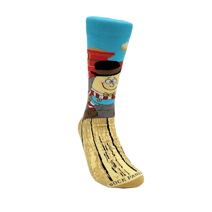 Humpty Dumpty Sits in a Chair Socks from the Sock Panda (Adult Large - Men's Shoe Sizes 8 - 12)