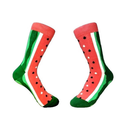 Juicy Watermelon Socks from the Sock Panda