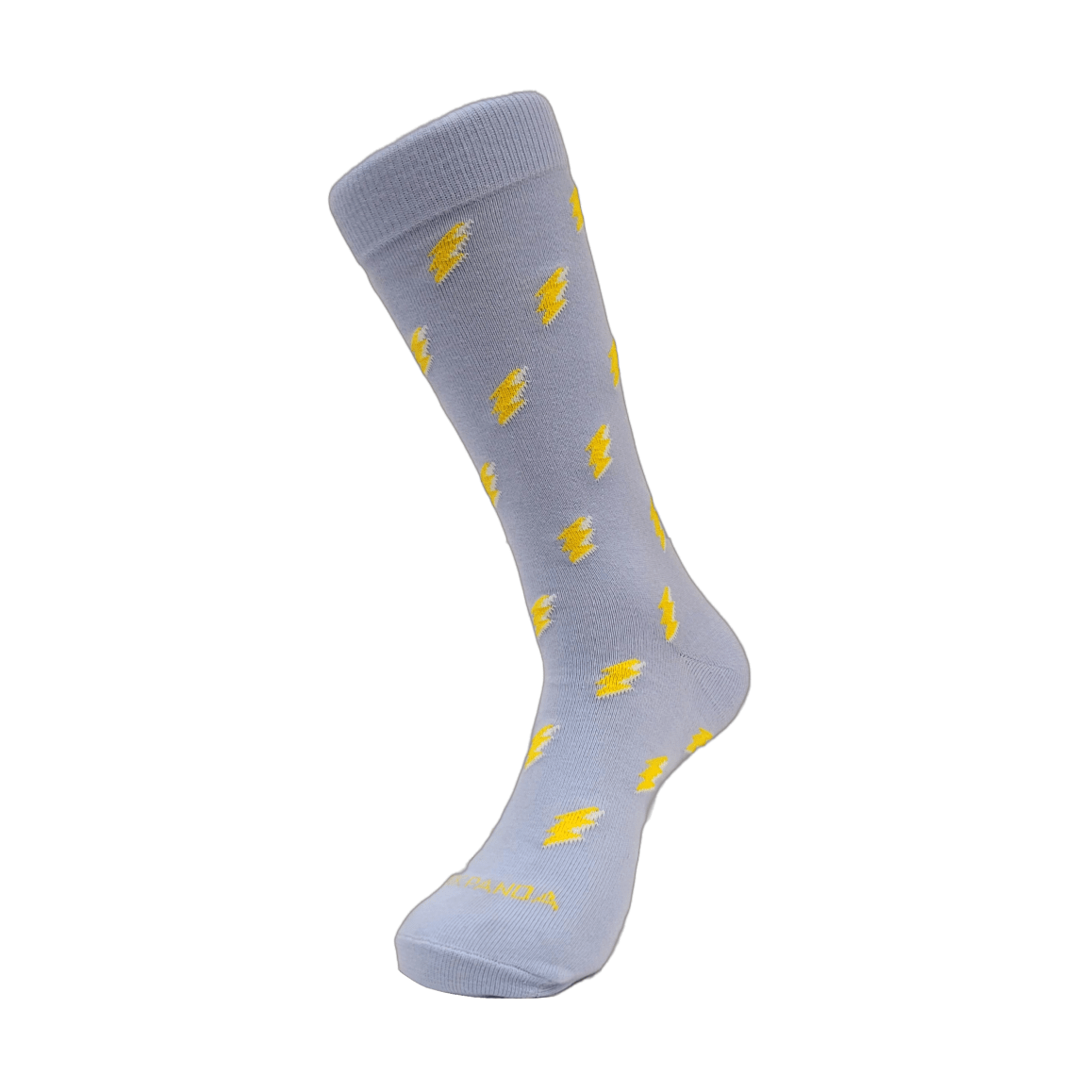 Lightning Bolt Patterned Socks from the Sock Panda (Adult Large - Men's Shoe Sizes 8 - 12)