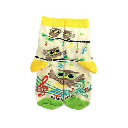 Magical Owls Socks (Set of Two) (Ages 3 - 7) from the Sock Panda
