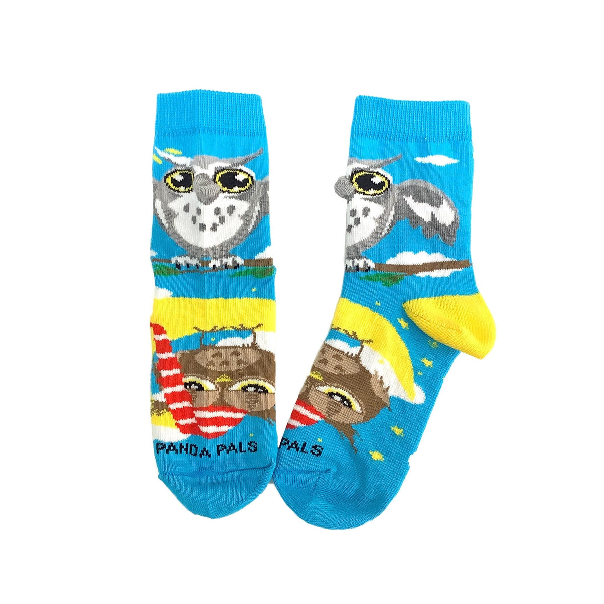 Magical Owls Socks (Set of Two) (Ages 3 - 7) from the Sock Panda