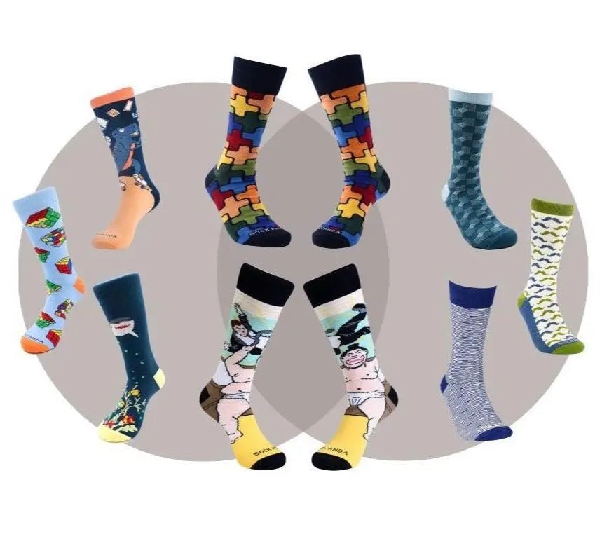 Men's Sock Subscription Both-Two-Pairs-6-Months