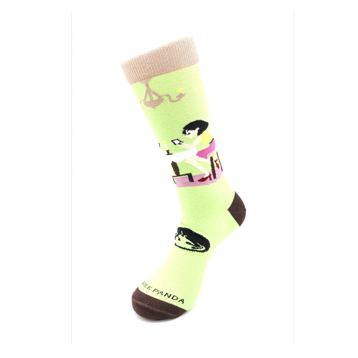 Modern Date - Texting While Eating Socks - Sock Panda