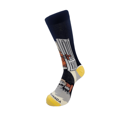 Nightmare Monster in the Closet Socks from the Sock Panda (Adult Small - Shoe Sizes 2 - 5)