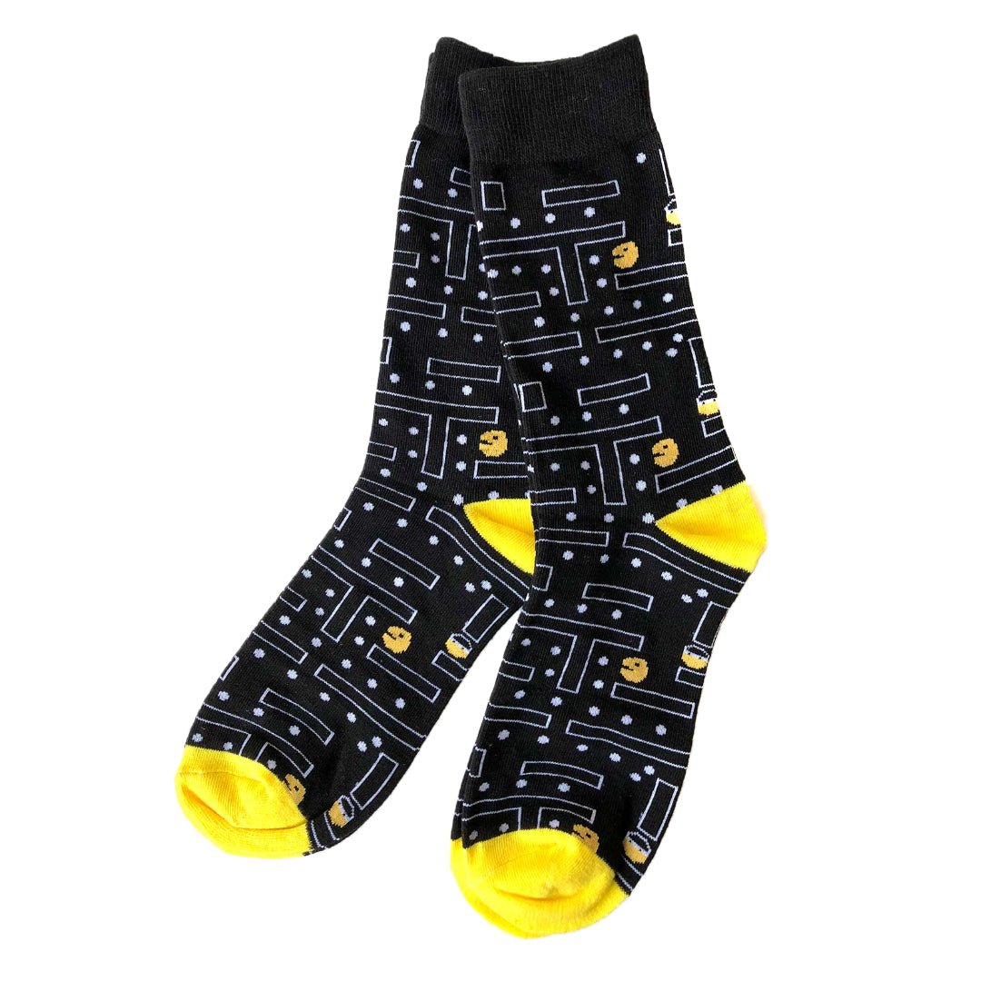 Old School Video Game Socks from the Sock Panda (Adult Large)